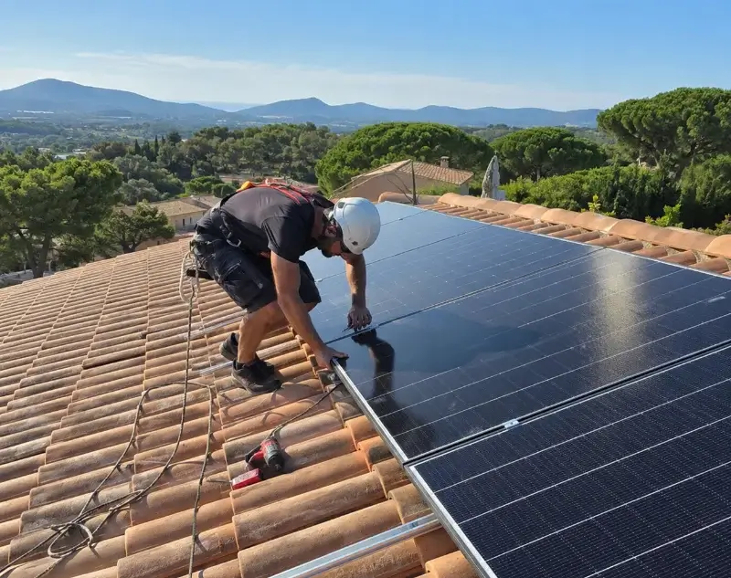 Installateur panneaux solaires La Clusaz — pose photovoltaïque sur toiture